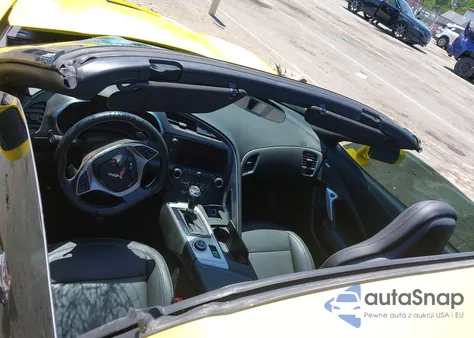 2016 Chevrolet Corvette Stingray из США, поврежденный, VIN 1G1YB2D77G5111974